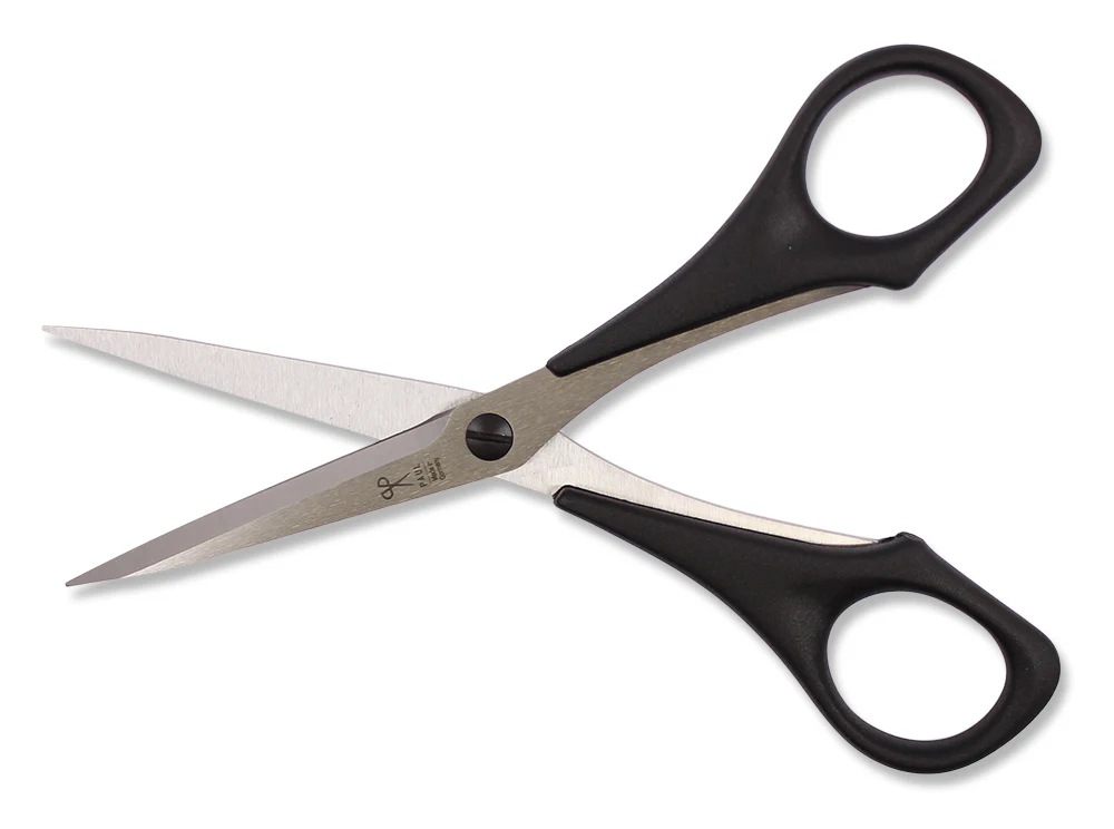 PAUL Hobbyschaar 5 Inch / 12,7 cm rockwell RVS zwart kunststof grepen
