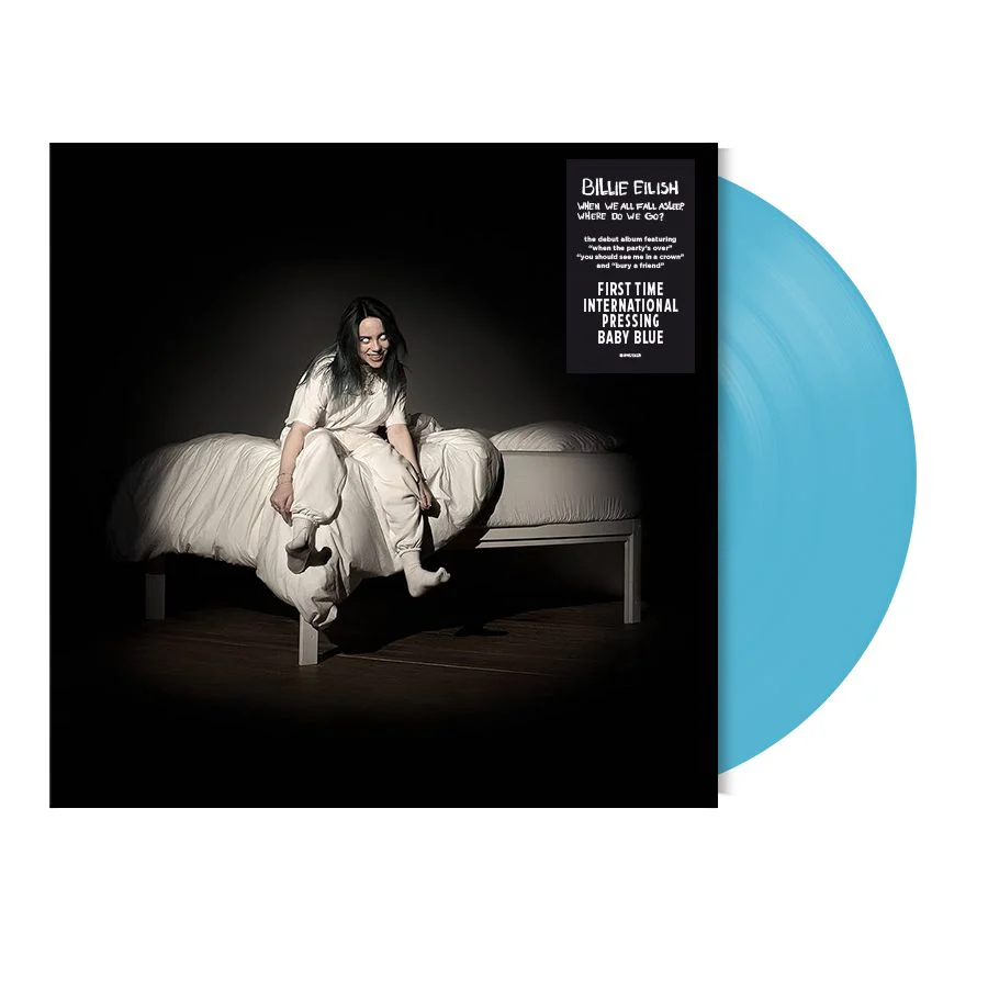 Billie Eilish – When We All Fall Asleep, Where Do We Go? -blue- (LP)