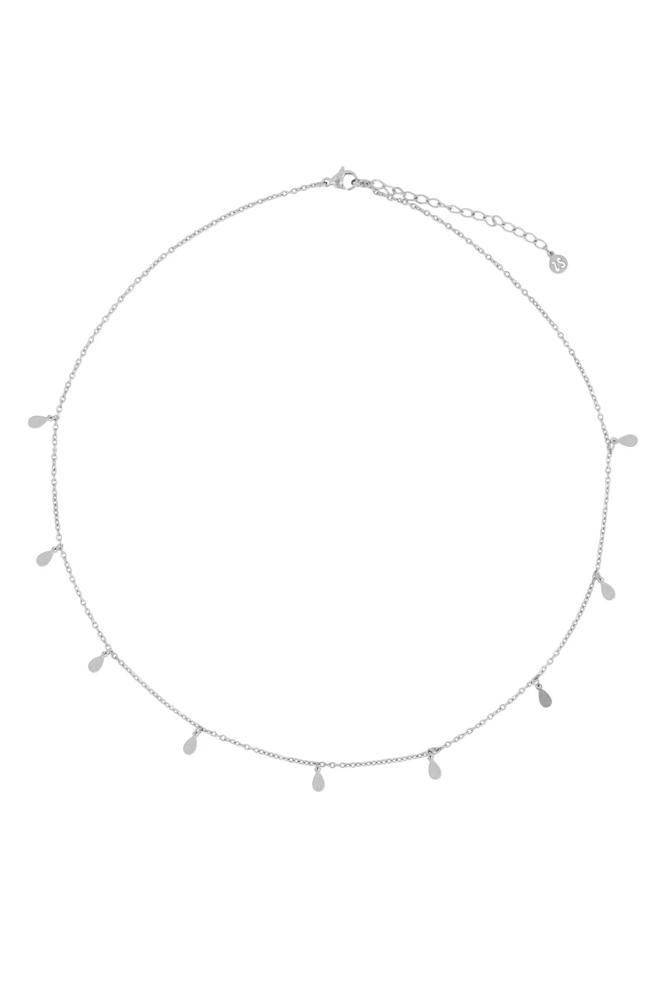 Zusss | Ketting met druppeltjes zilver