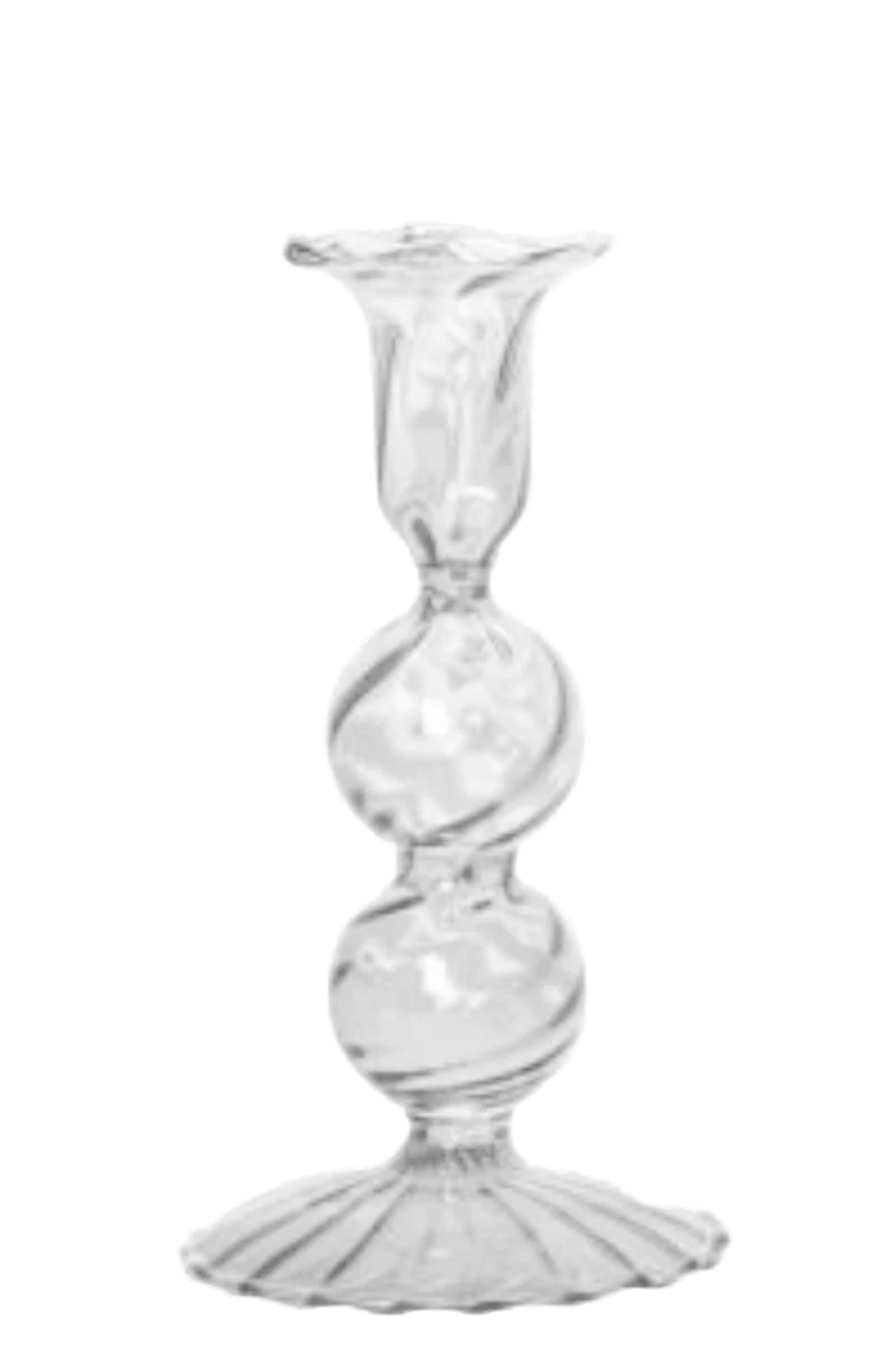 Zusss | Kandelaar glas bolling L