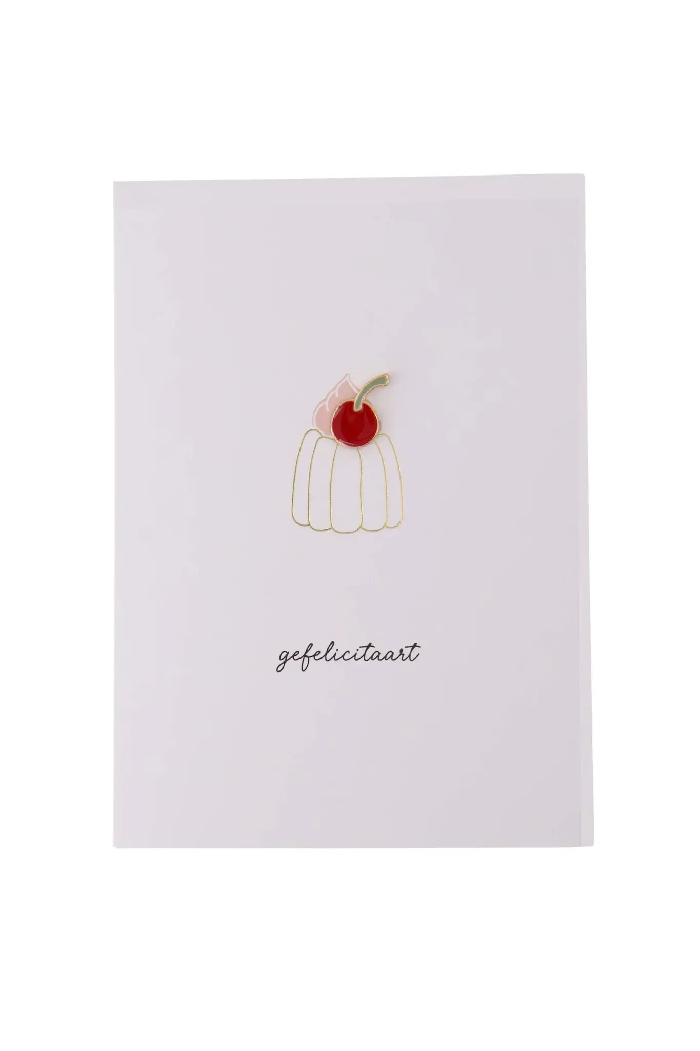 Zusss | Wenskaart broche gefelicitaart