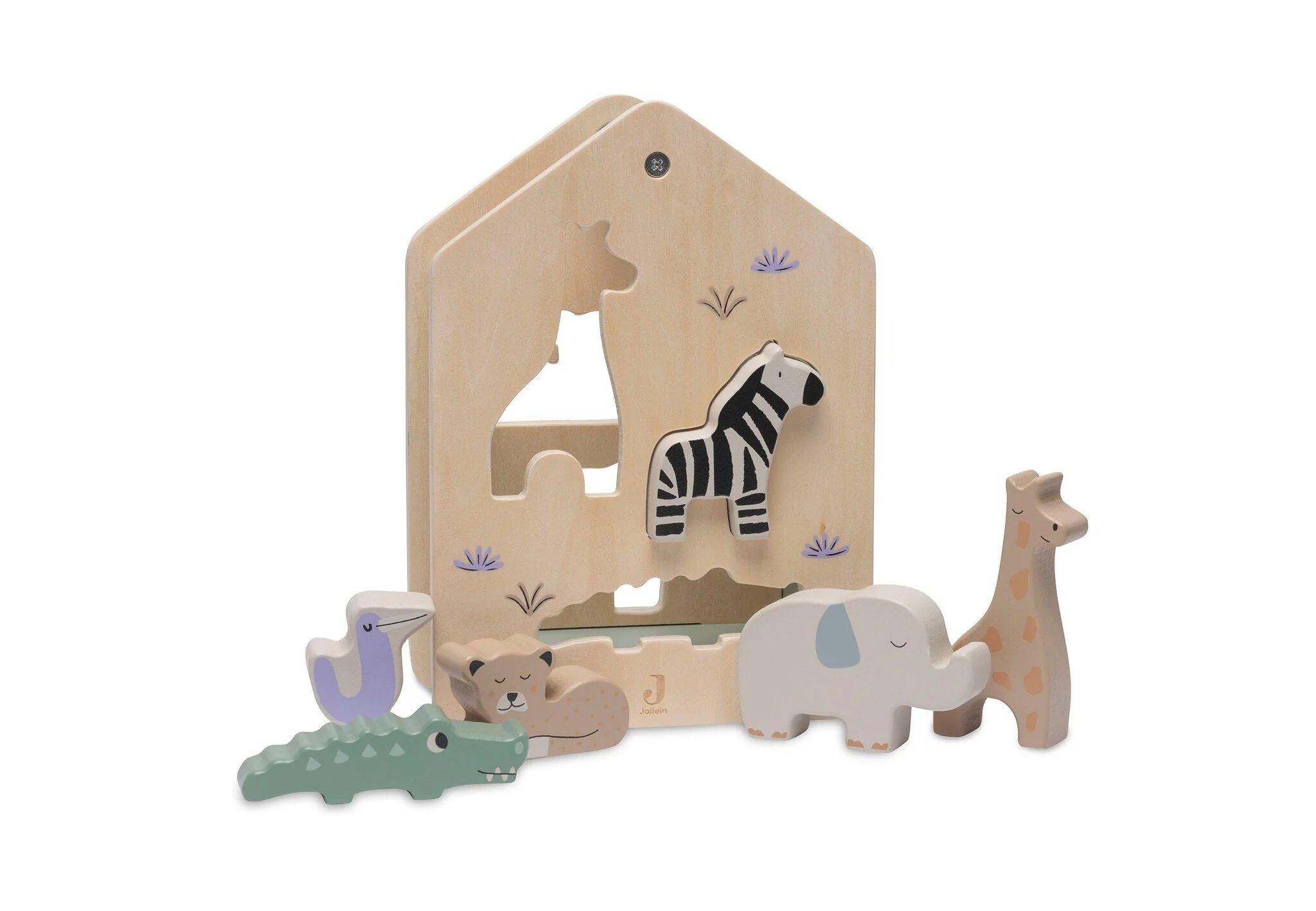 Jollein | Houten vormenstoof jungle jambo Jollein | Houten vormenstoof jungle jambo