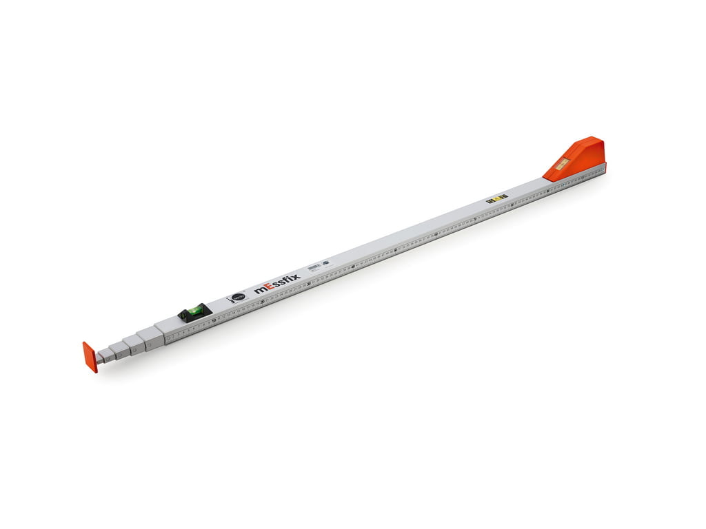 Messfix "Mega" inclusief beschermetui, Meetgereedschap, aluminium/oranje