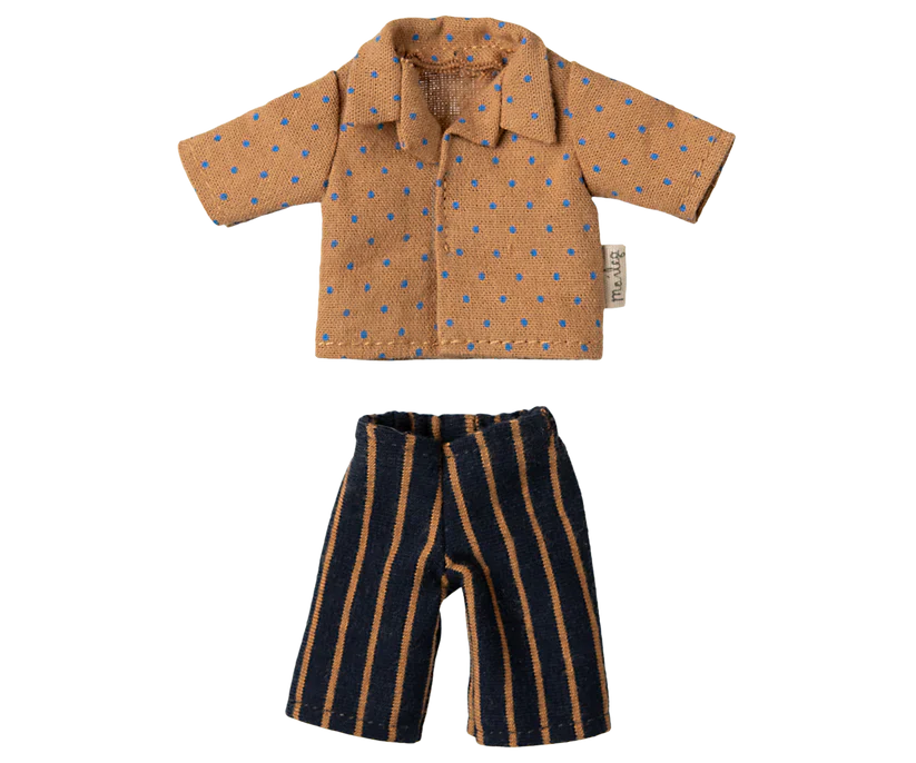 Maileg – Shirt en broek – Vader muis.