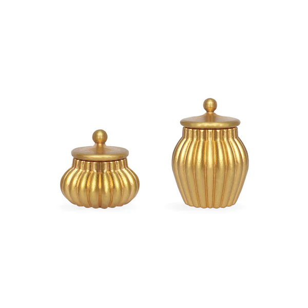 Aizulhomey – Voorraadpotten set – Goud.