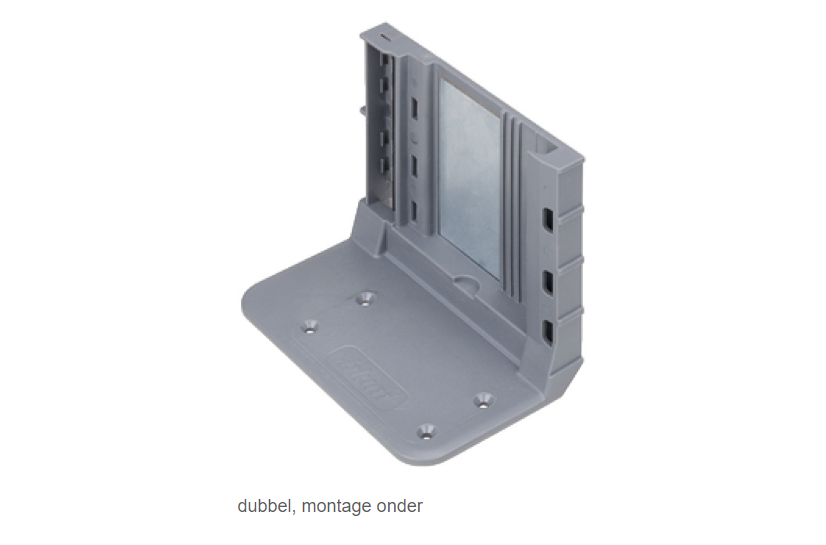Blum SERVO-DRIVE draaghoek voor 2 uitwerpers (ondermontage)