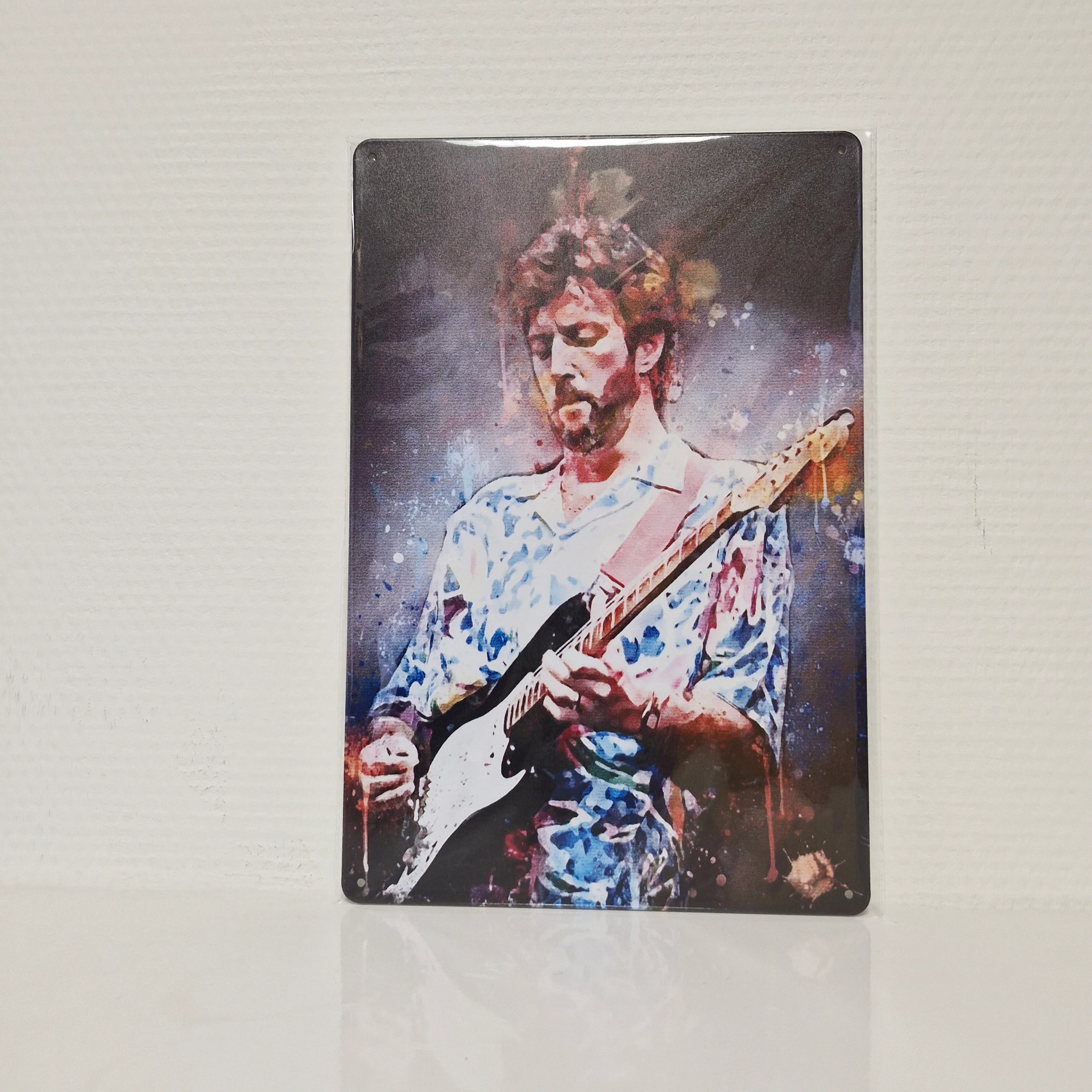 Metalen Wandbord – Eric Clapton
