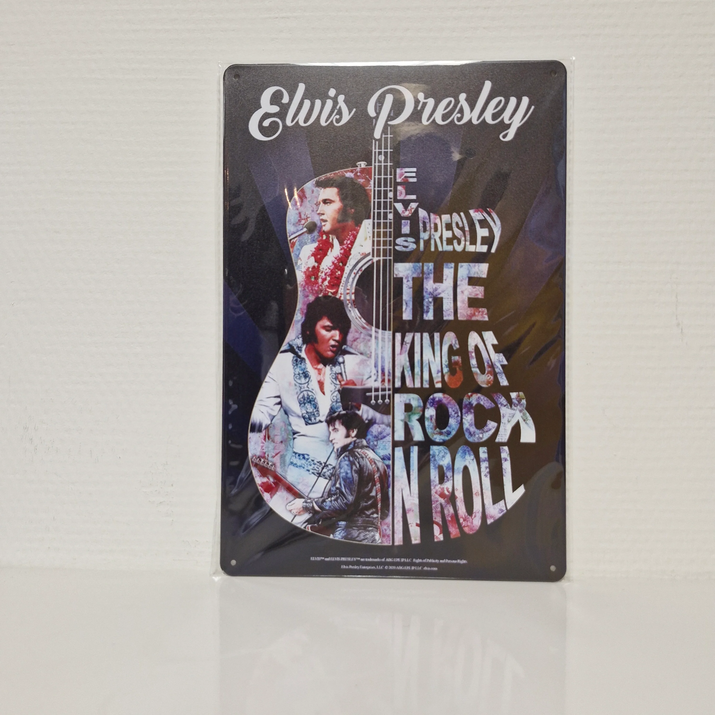 Metalen Wandbord – Elvis Presley