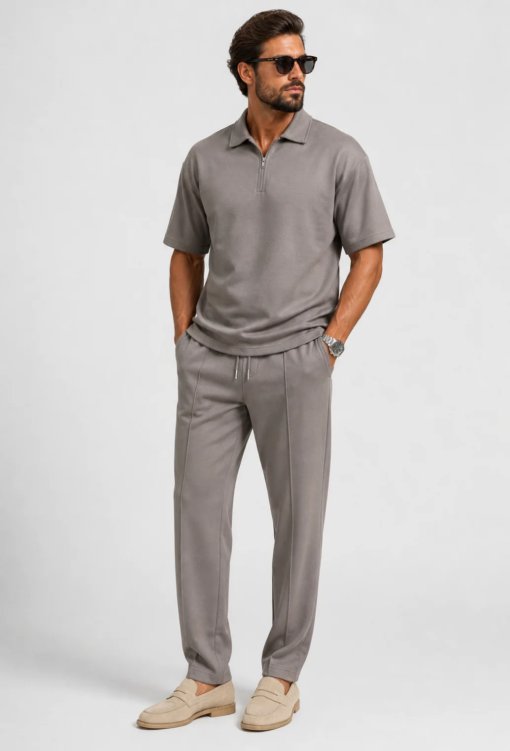 Milano Oversized Set Taupe