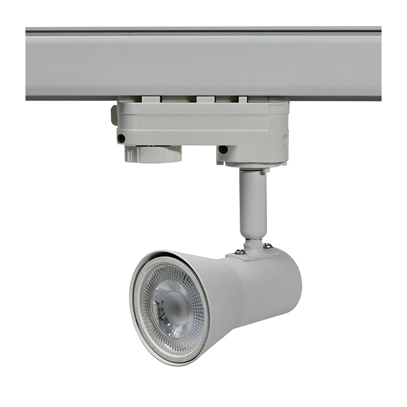 3-Fase Railverlichting | GU10 Fitting |  Wit | Voor GU10 Spots