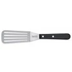 TRIANGLE palet / spatel met knik gleuven RVS lemmet van 12cm zwart ABS heft