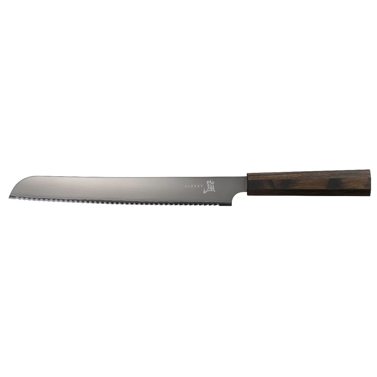 YAXELL serie HANA Broodmes 23cm lemmet van 3 laags roestvrijstaal met pakkawood heft