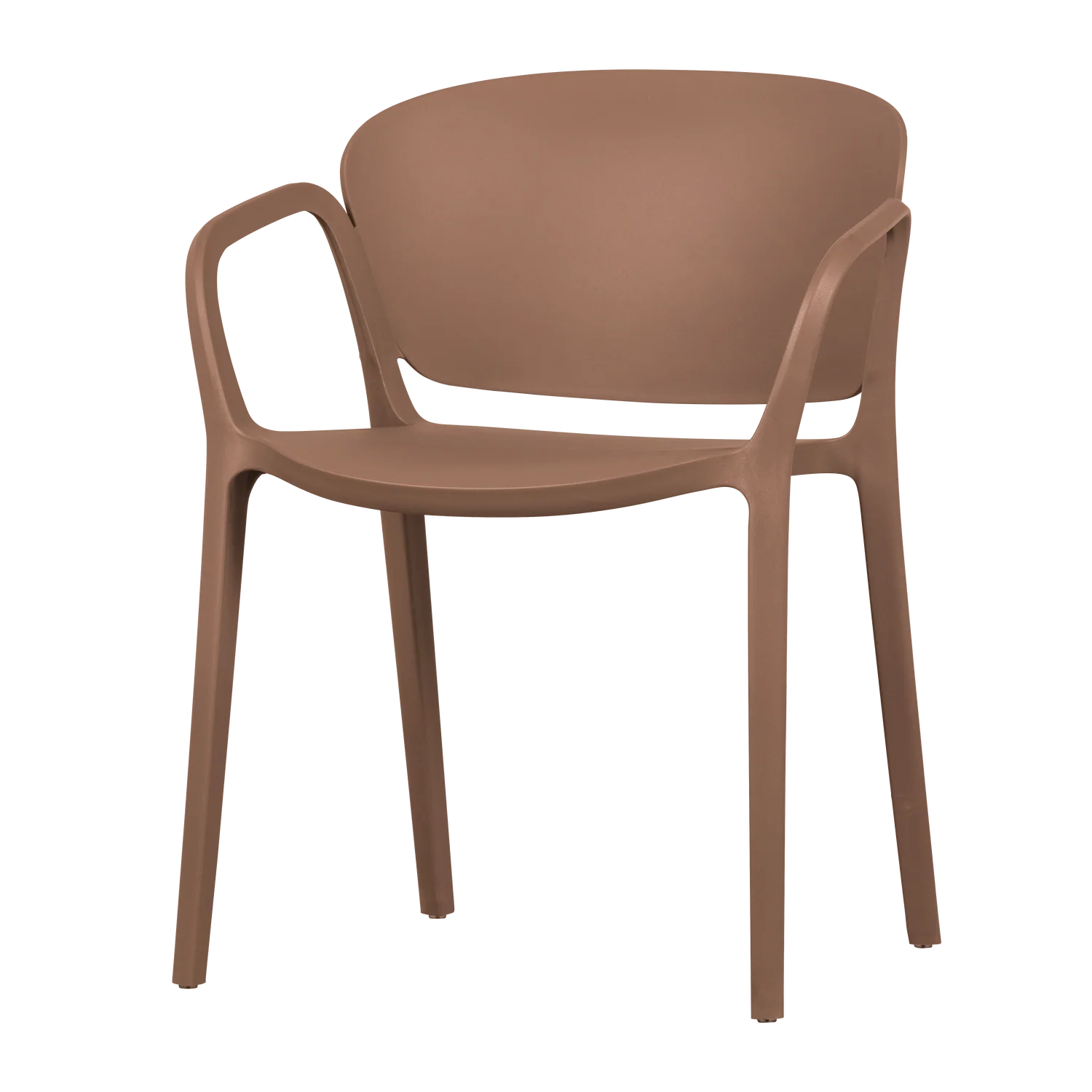 Woood Bent Tuinstoel zalmroze (set van 2)