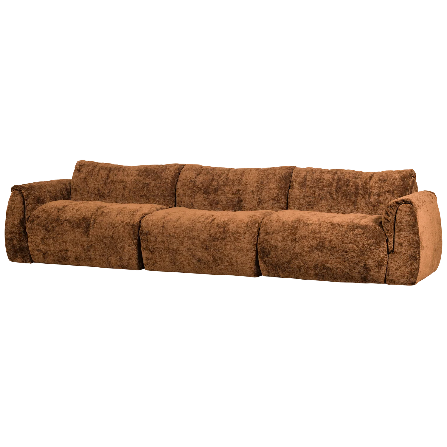 Woood Baggy 3-Zits Bank Chenille middenbruin