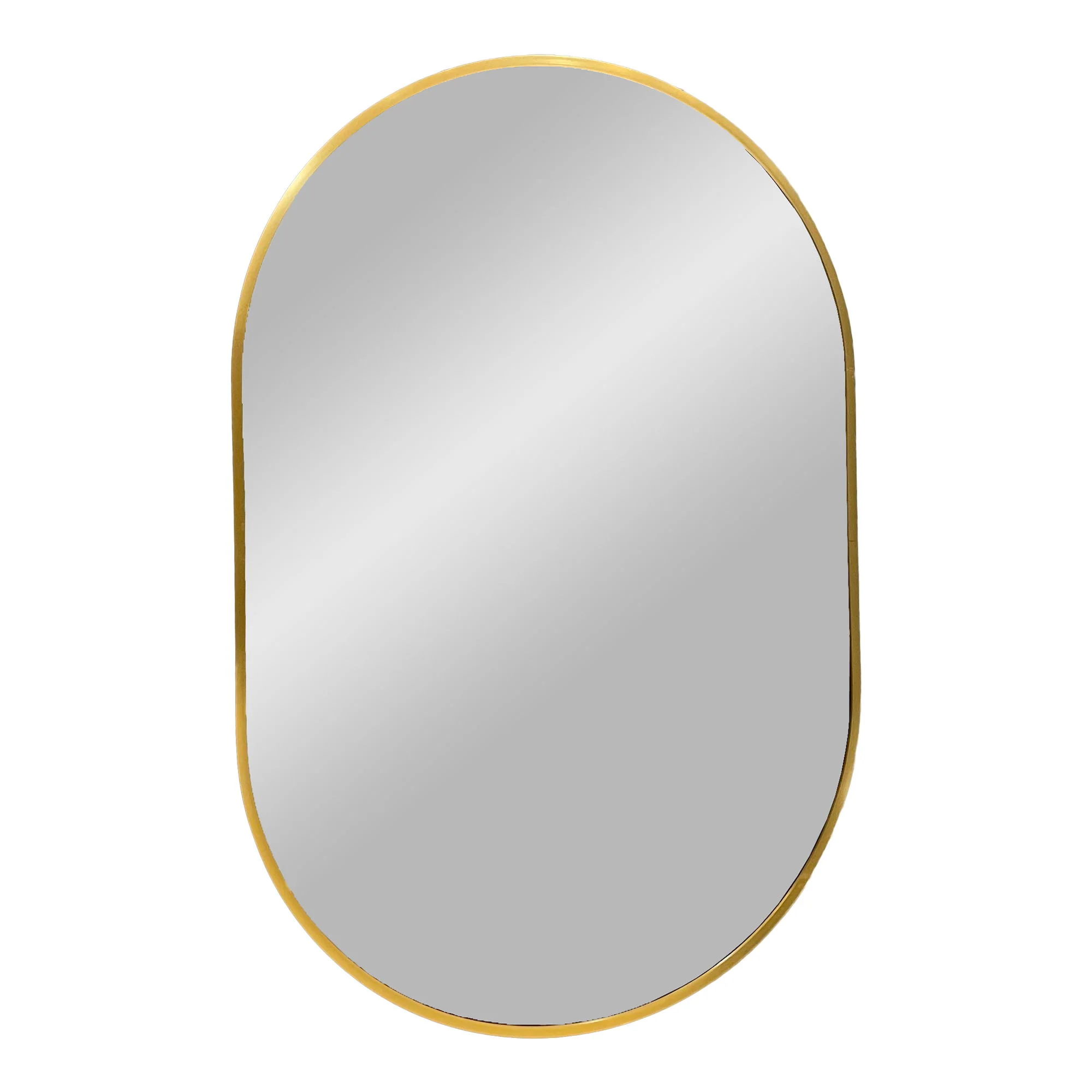 House Nordic | Spiegel ovaal brass 80cm