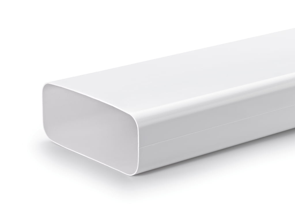 COMPAIR® Flow 150 F-VRO 150 vlakke buis, Luchtafvoer, wit