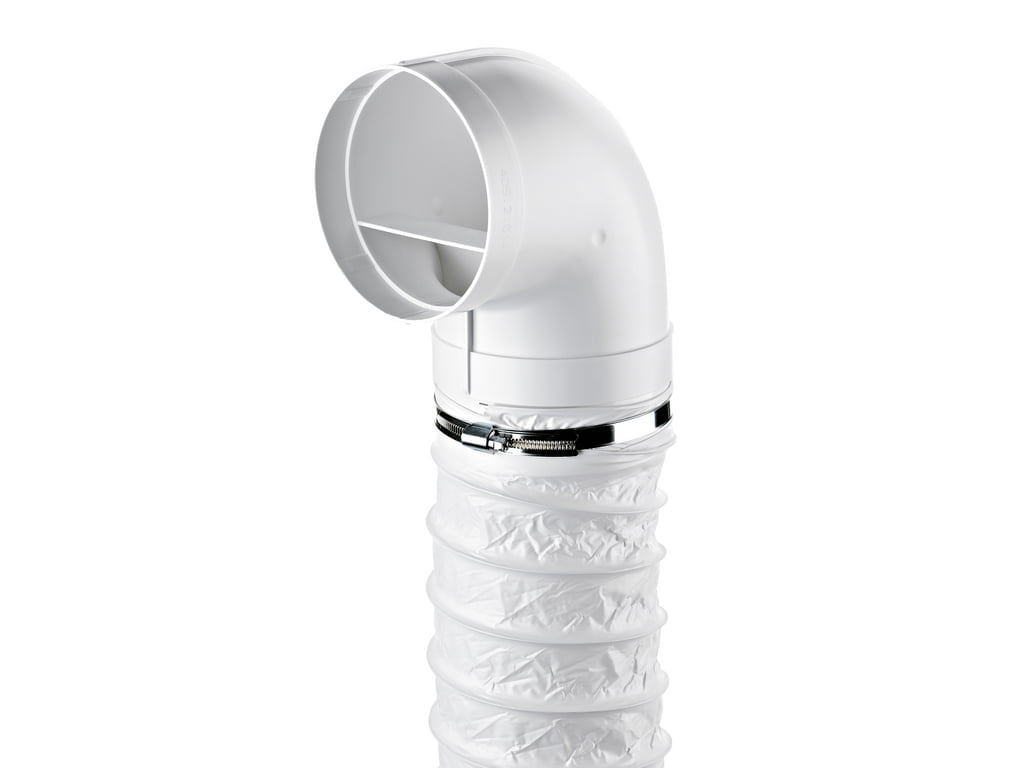 R-URX Bochtstuk 90°, flexibele slang, L 500 mm, COMPAIR® Flow 125 KAST en KEUKEN