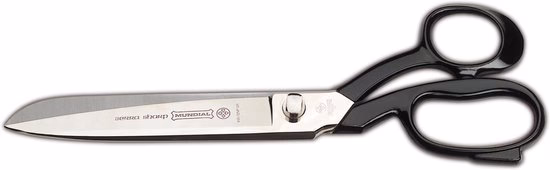 MUNDIAL Professional 490-8 Kleermakersschaar 20cm vernikkeld carbonstaal zwarte greep