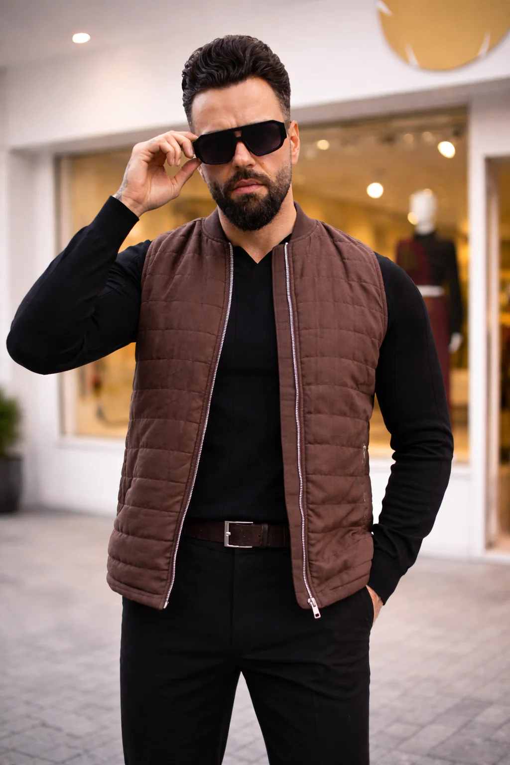 Bodywarmer Brown