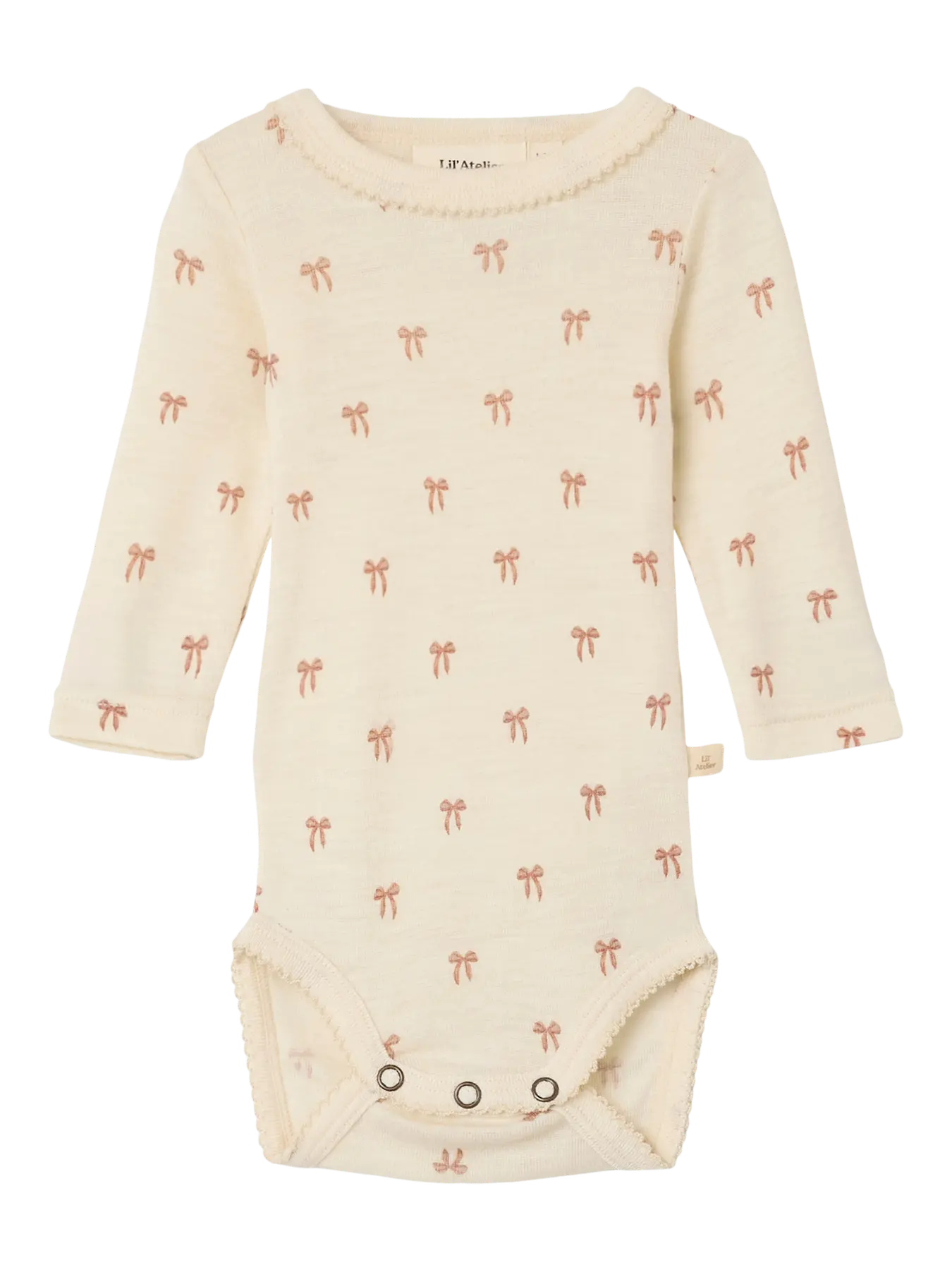 Lil Atelier | Romper Nalu wol strikjes Lil Atelier | Romper Nalu wol strikjes