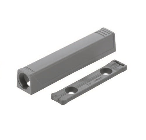 956A1201 Blum TIP-ON houder lang GRIJS