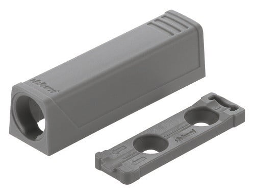 956.1201 Blum TIP-ON houder kort GRIJS