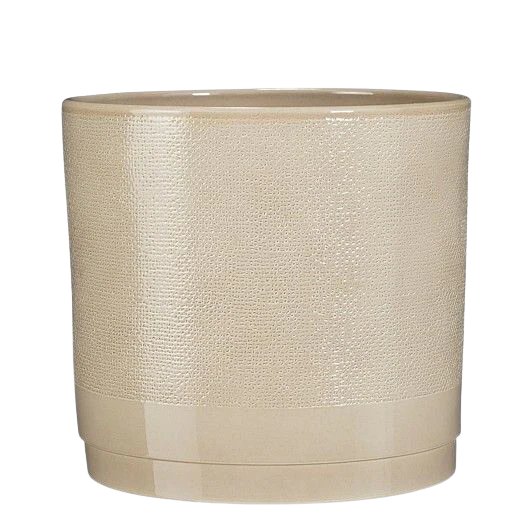 Selected by | Pot Maxim rond beige jute 27cm