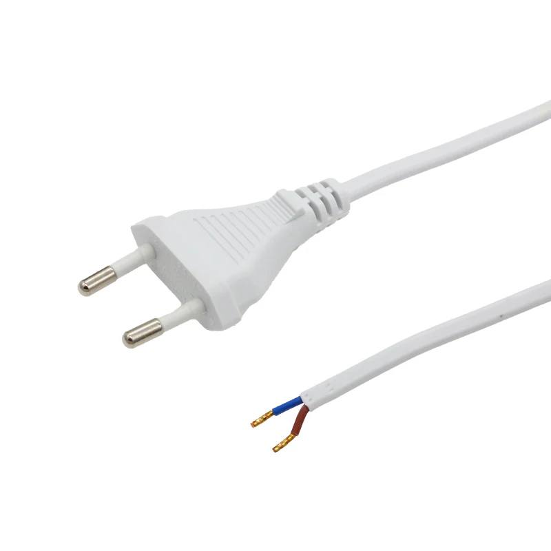 Netsnoer 3 Meter 220V + Europlug stekker – Wit