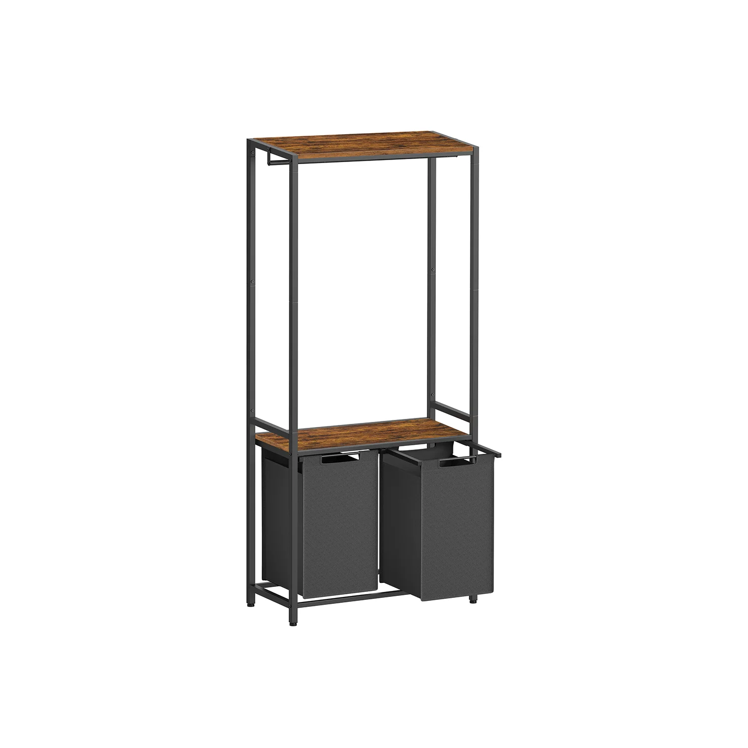 Wasmand met 2 secties – 24,2 gallon (92L) – Robuuste buizen – Waterafstotend ontwerp