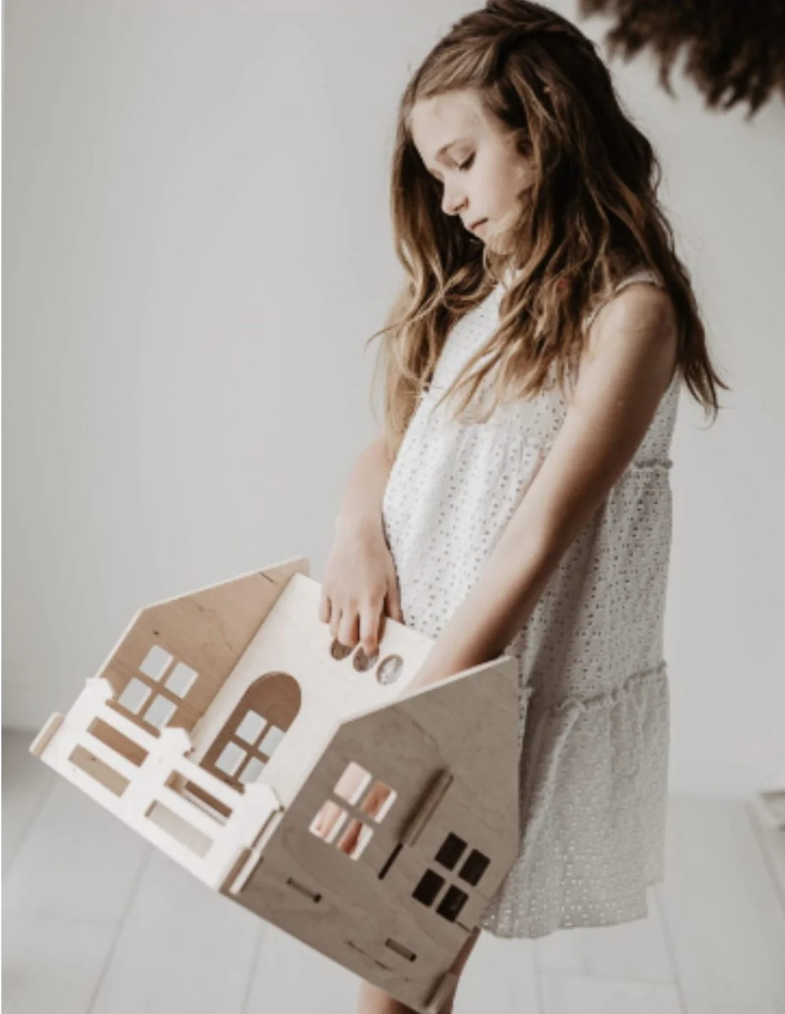 Zesklejki – Poppenhuis “single house Natural”