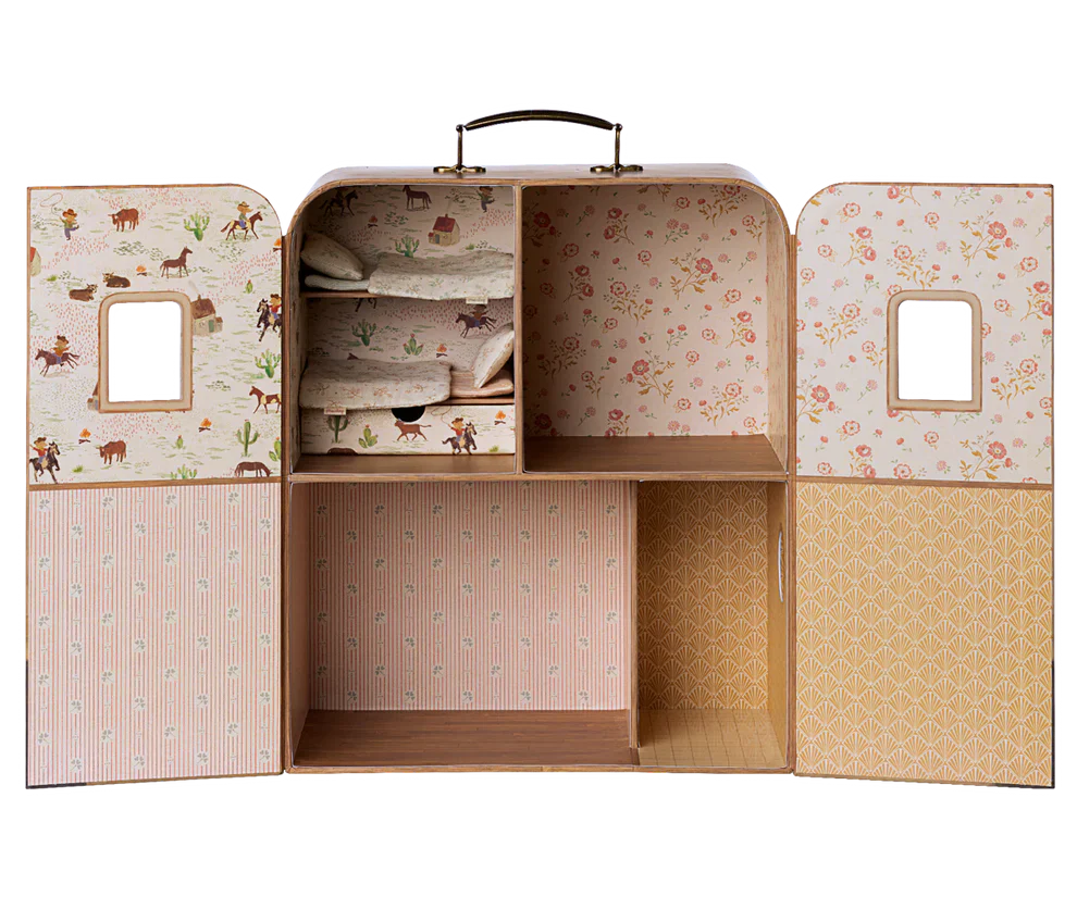 Maileg – SuitCasa Koffer – Kleine broer en zus.
