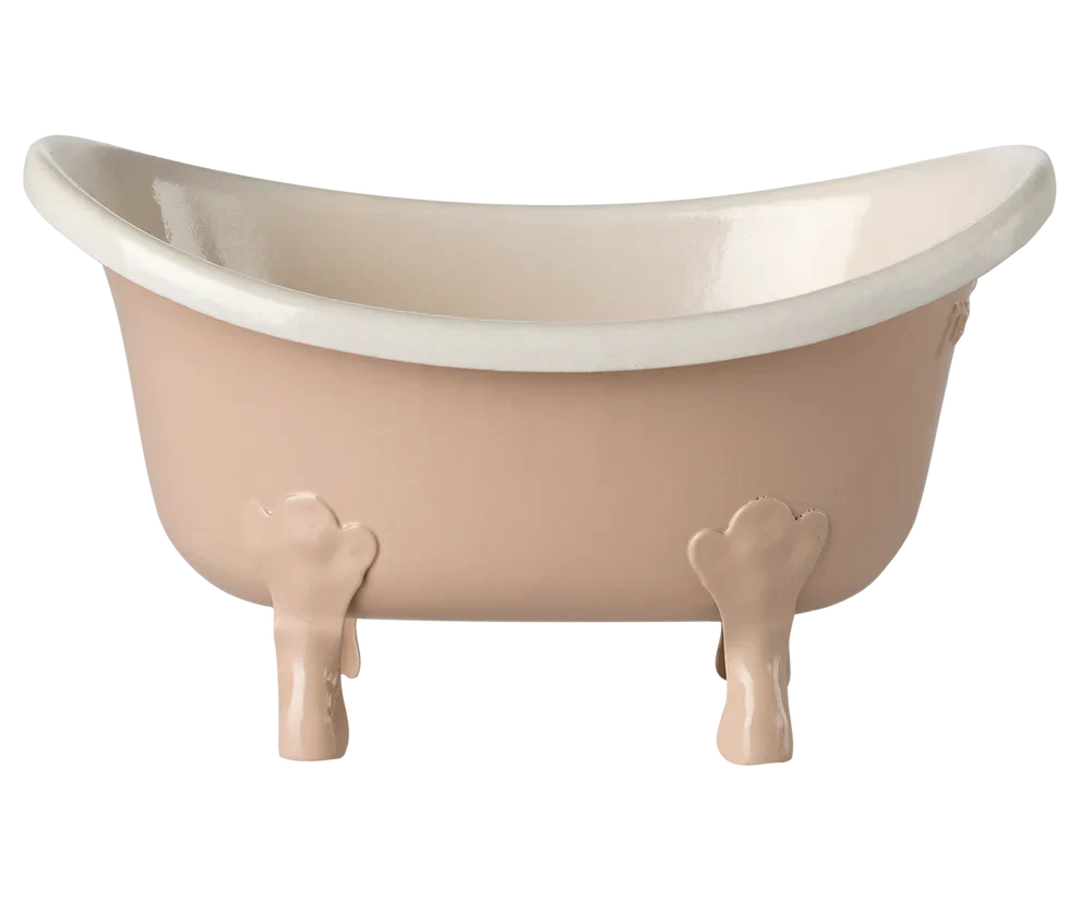 Maileg – Metalen bad – Muis – Rose.