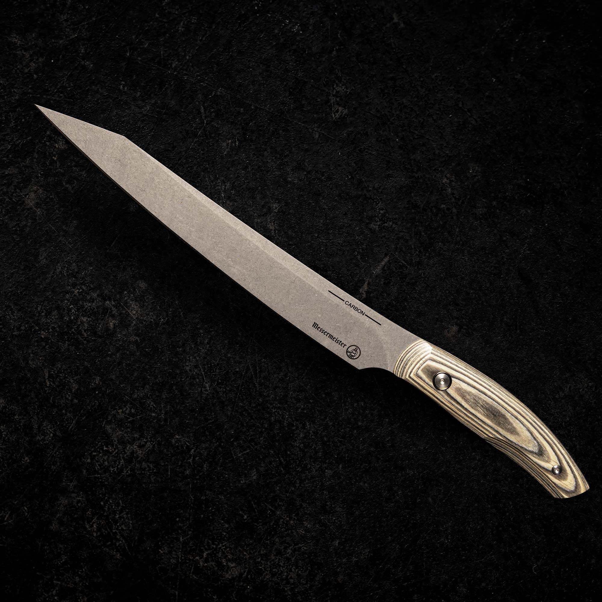 CARBON 23 CM SLICING KNIFE CARBON 23 CM SLICING KNIFE