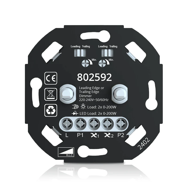 LED DIMMER TRAILING EDGE 3-200W – DUO Dimmer