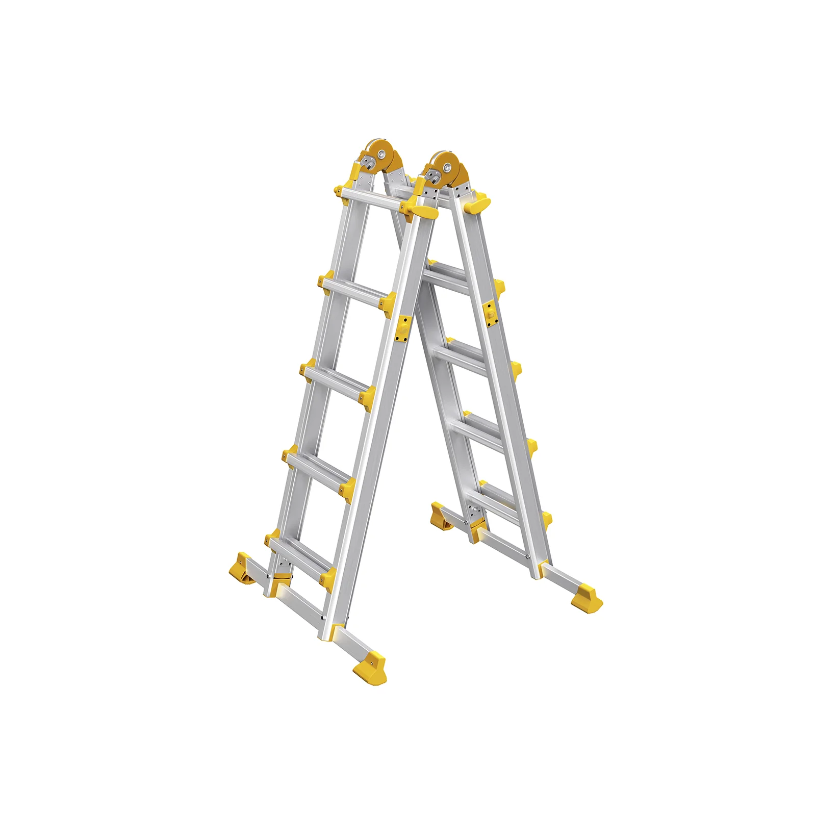 Aluminium ladder – Lichtgewicht en stevig – Zilver