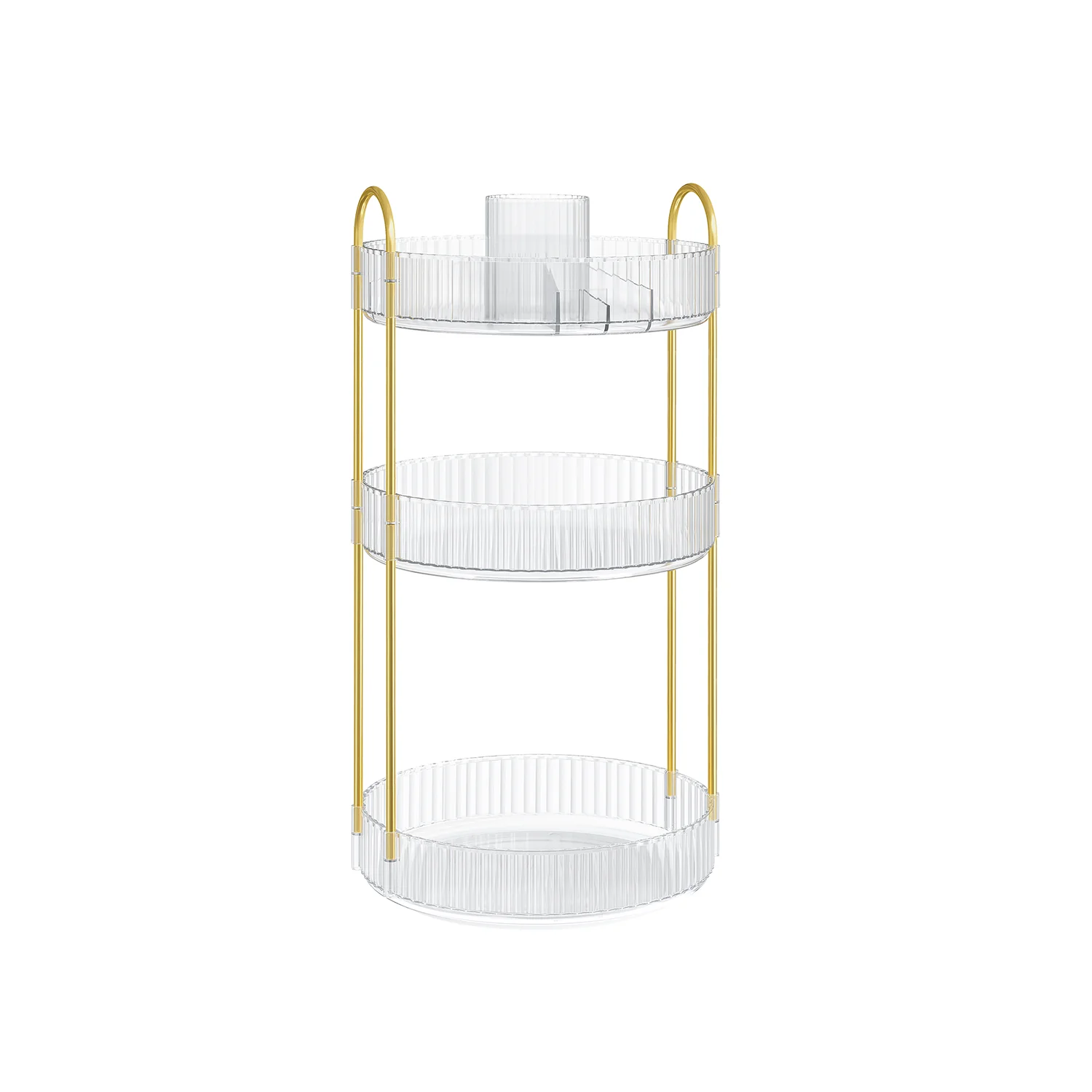 Make-up organizer – 3 niveaus – transparant