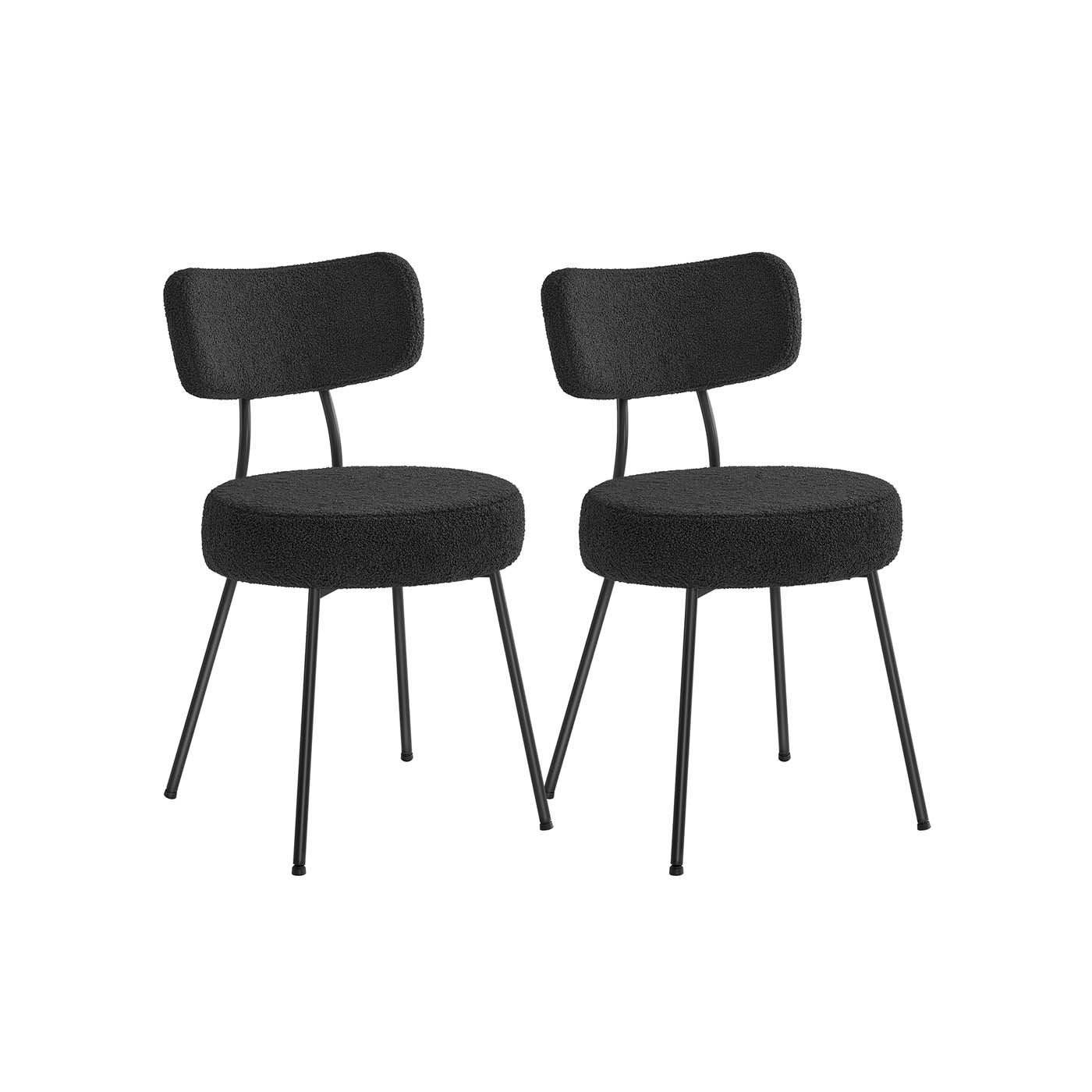 Barkruk set van 2 – Materiaal schuim en staal – Zithoogte 82,5 cm