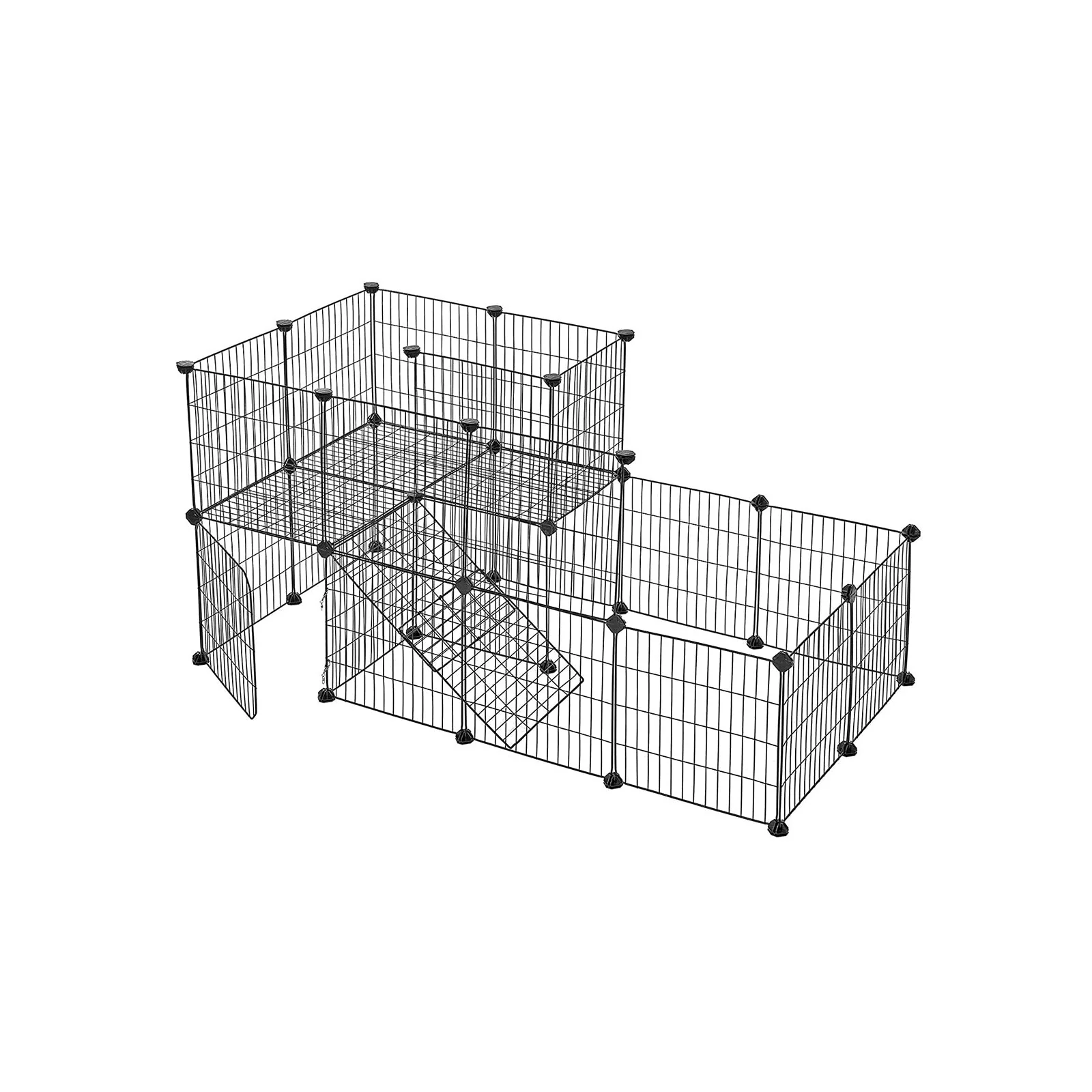 Dierenkooi – Ruim speel- en rustgebied – Zwart