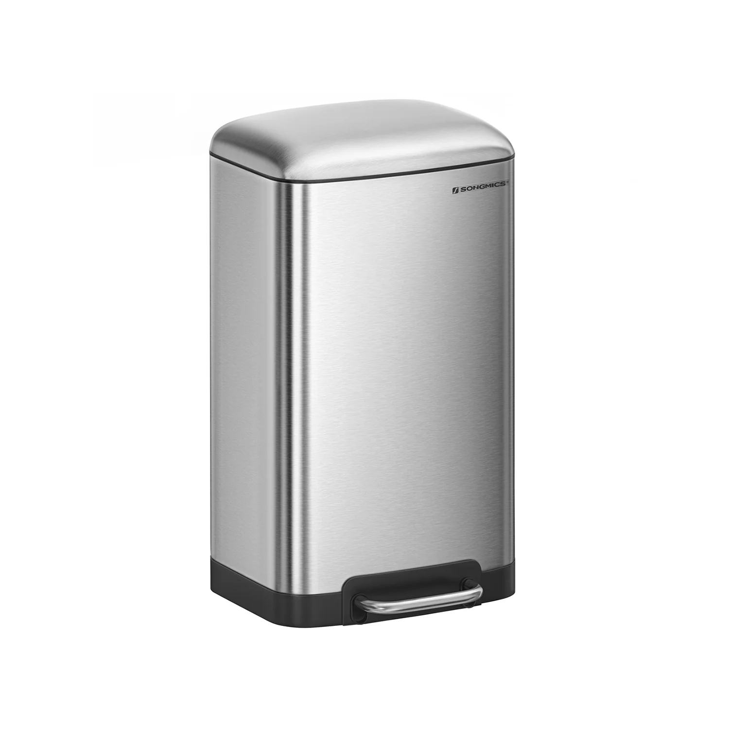 Prullenbak – 30 L – Met softclose deksel – Met uitneembare binnenemmer