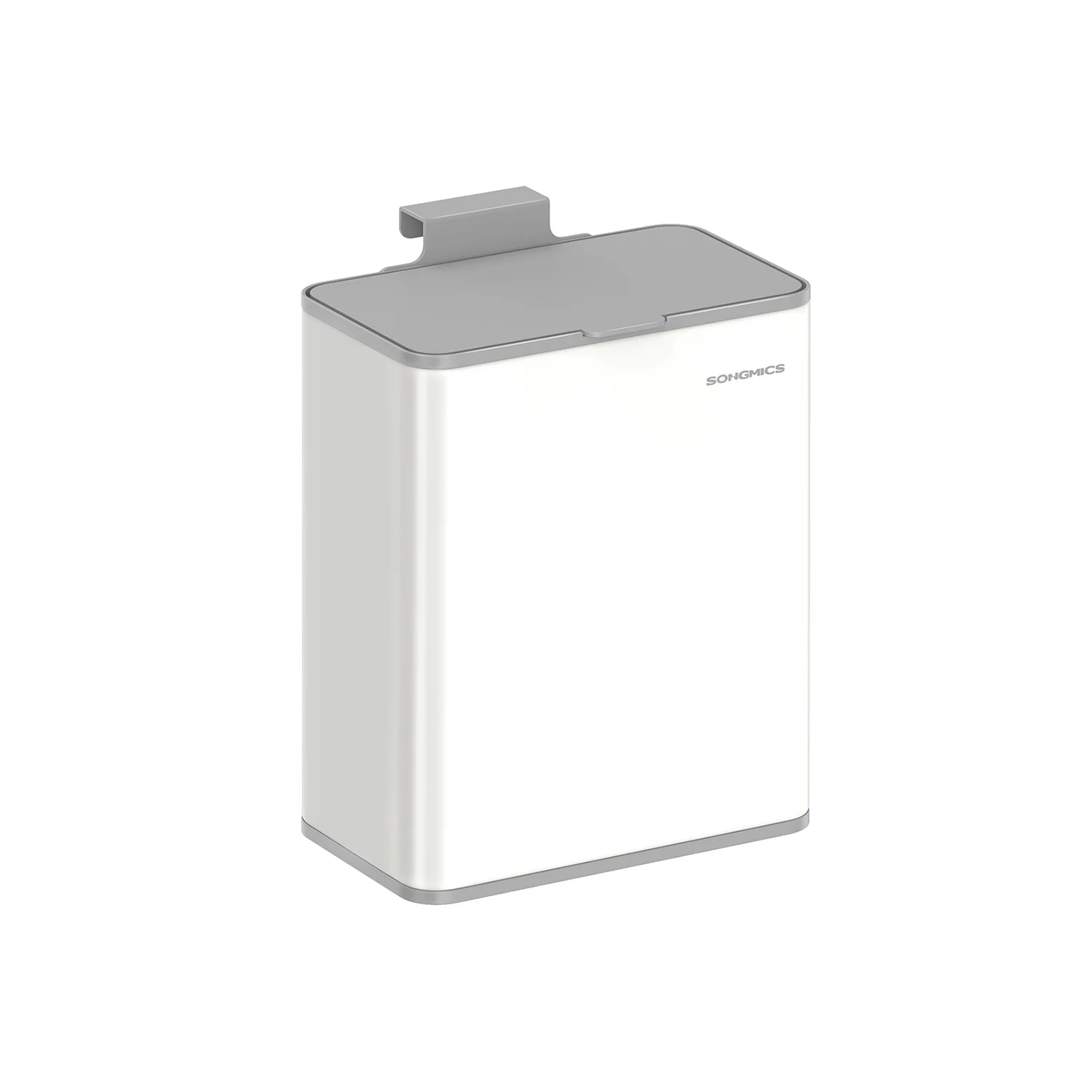 Hangende vuilnisbak – 8 Liter – Compact formaat – Met binnenemmer – 25,8 x 15,2 x 32 cm