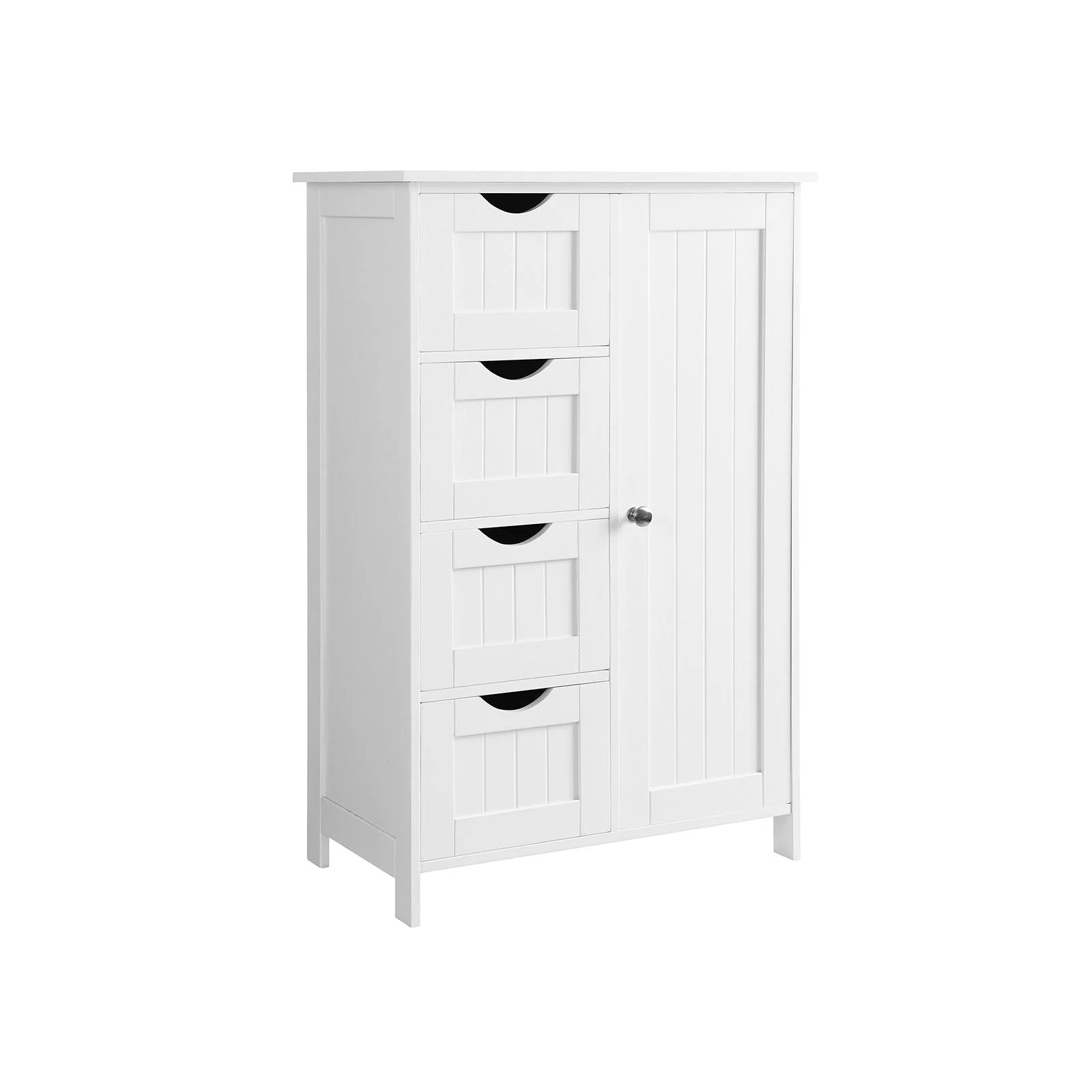 Badkamerkast – 4 laden – veelzijdig – wit
