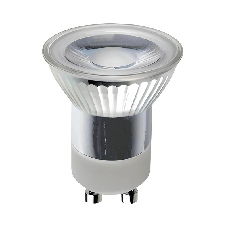 Dimbare Mini Led Spots MR11 – GU10 – 3 watt – 2700K – Warm Wit – Glas