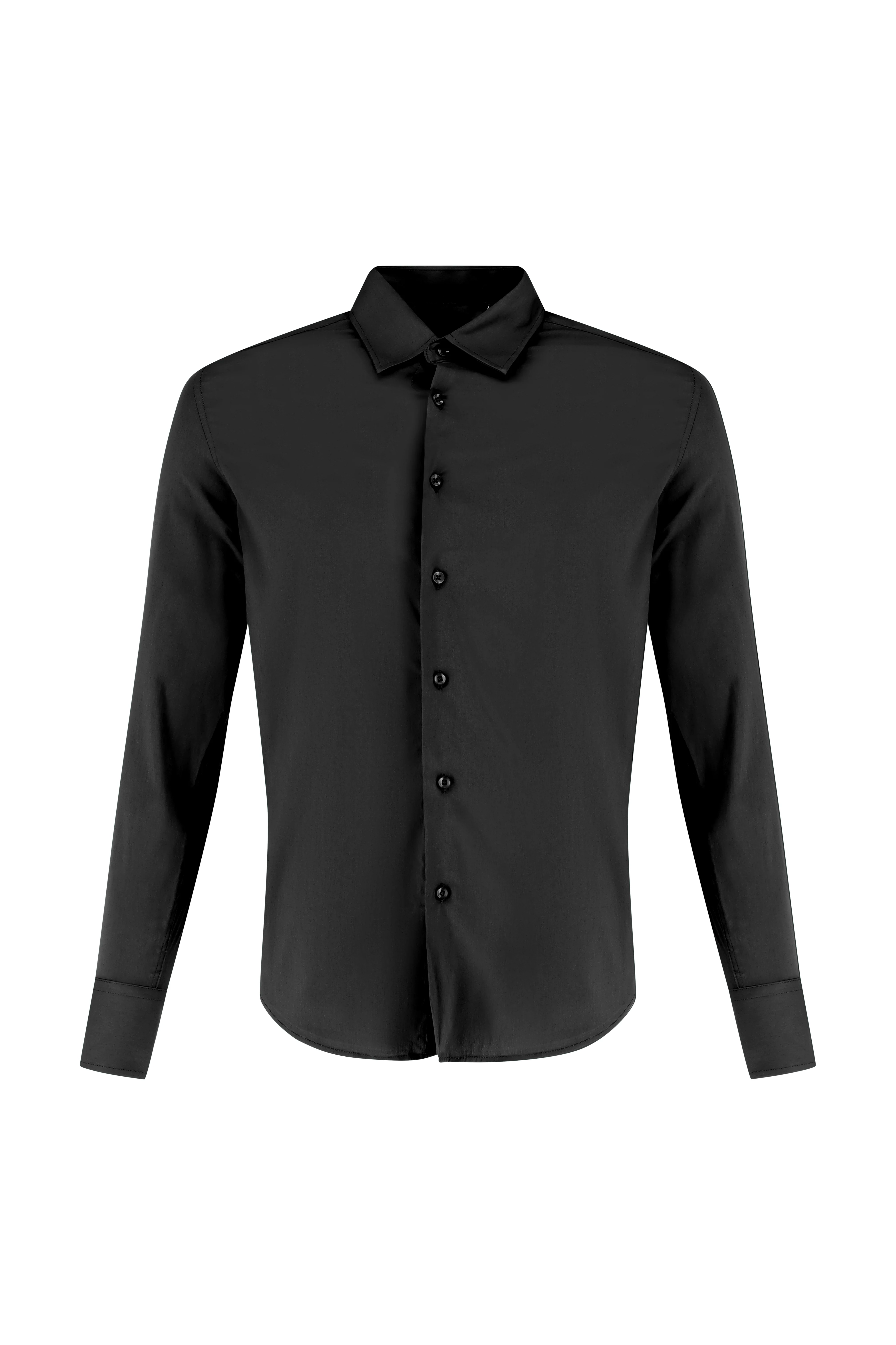 Overhemd Slim Fit Black