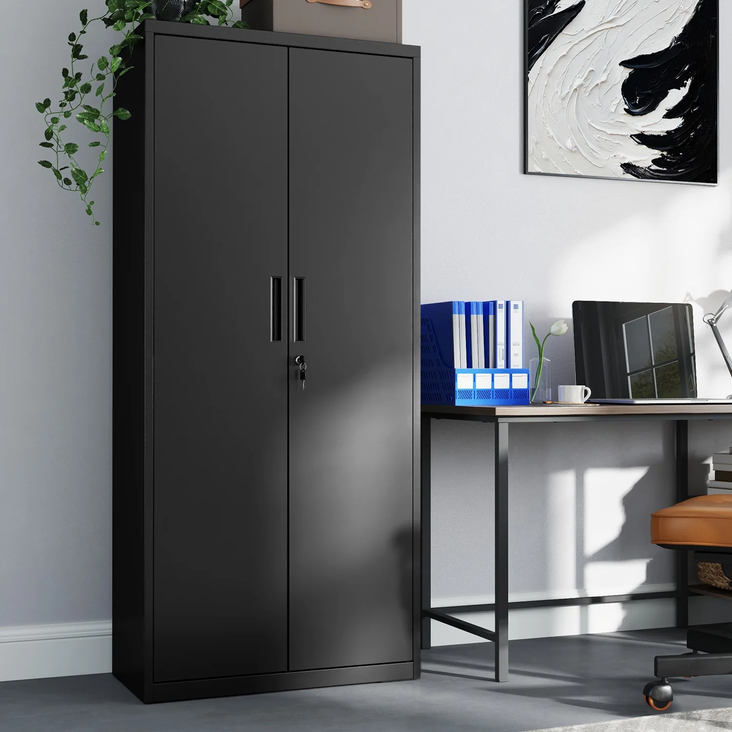 Archiefkast – Multifunctioneel en stevig – Matzwart