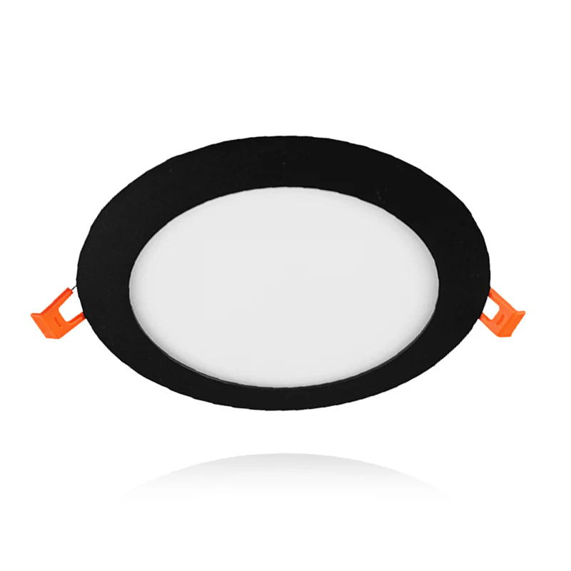 LED Downlight Zwart SLIMLine – Zaagmaat Ø205 – 220 mm – 18 Watt