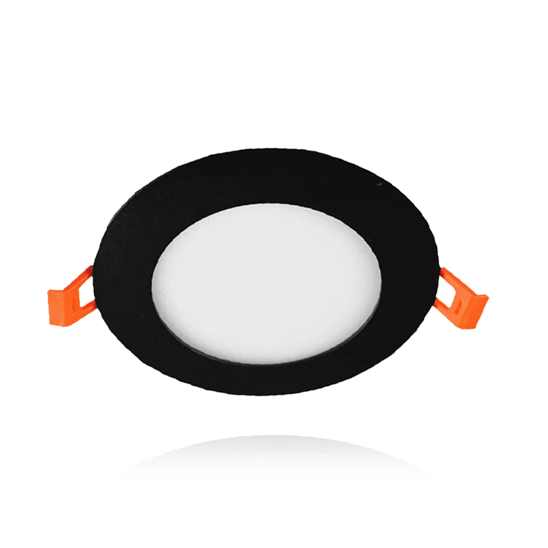 LED Downlight Zwart – SLIMLine – Zaagmaat – Ø105 – 6 Watt