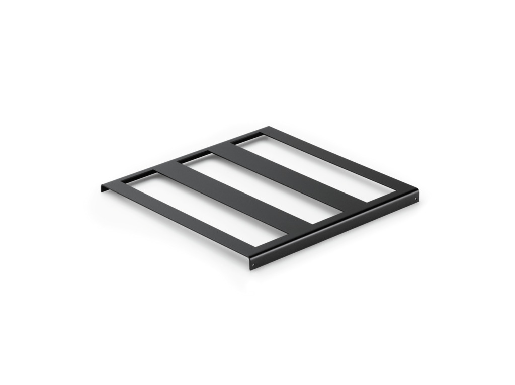 Cubo flessenhouder 300, Reksysteem, zwart mat