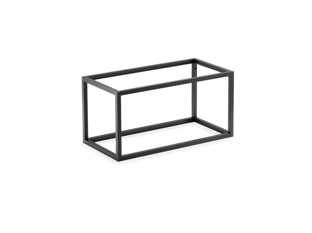 Cubo complete sets, Reksysteem, 900 x 300 mm, zwart mat