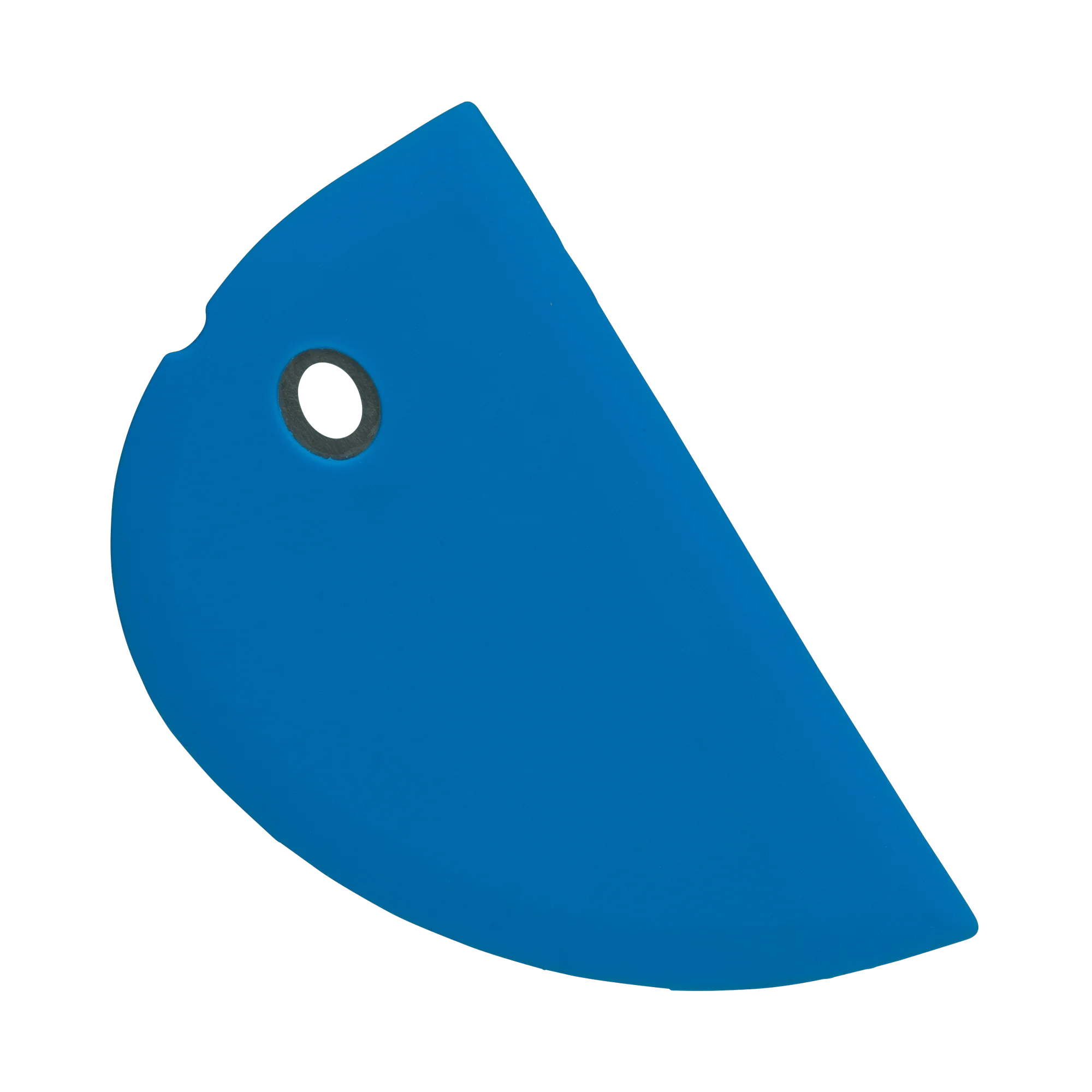 MESSERMEISTER siliconen beslagkom schraper blauw met RVS kern