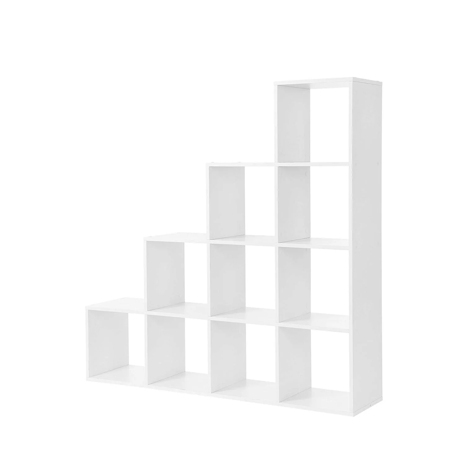 Boekenkast met 10 kubusvakken – Staande kast – 129,5 x 29 x 129,5 cm – Met kantelbeveiliging
